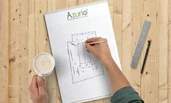 Mesure de terrain sur plan quadrillé