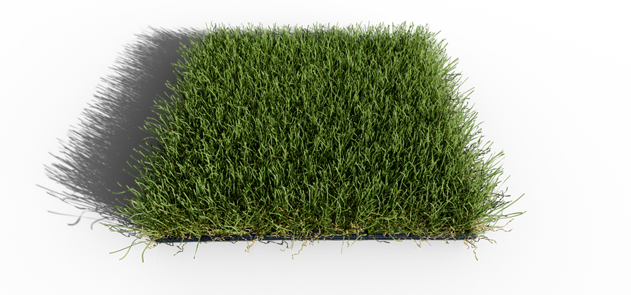 Gazon synthétique : Saturno 50 - Photo d'échantillon vu de dessus