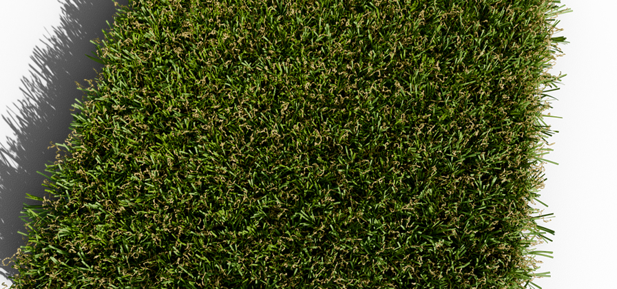 Gazon artificiel modèle Smally 22 - Photo d'échantillon - vu de dessus