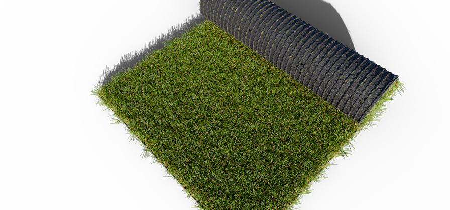 Faux gazon modèle Smally 22 en rouleau vu de face