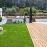 Réalisation gazon synthétique 1