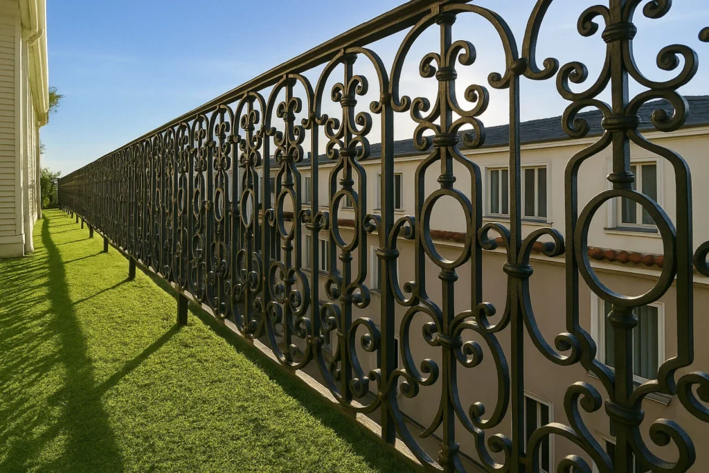 Gazon synthétique sur un balcon - Modèle Smally 22mm