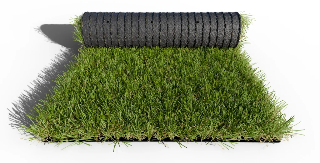 Faux gazon modèle Millenium 42 en rouleau vu de face