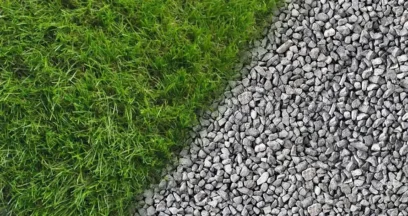 Illustration : Poser un gazon synthétique sur du gravier : Comment procéder ?