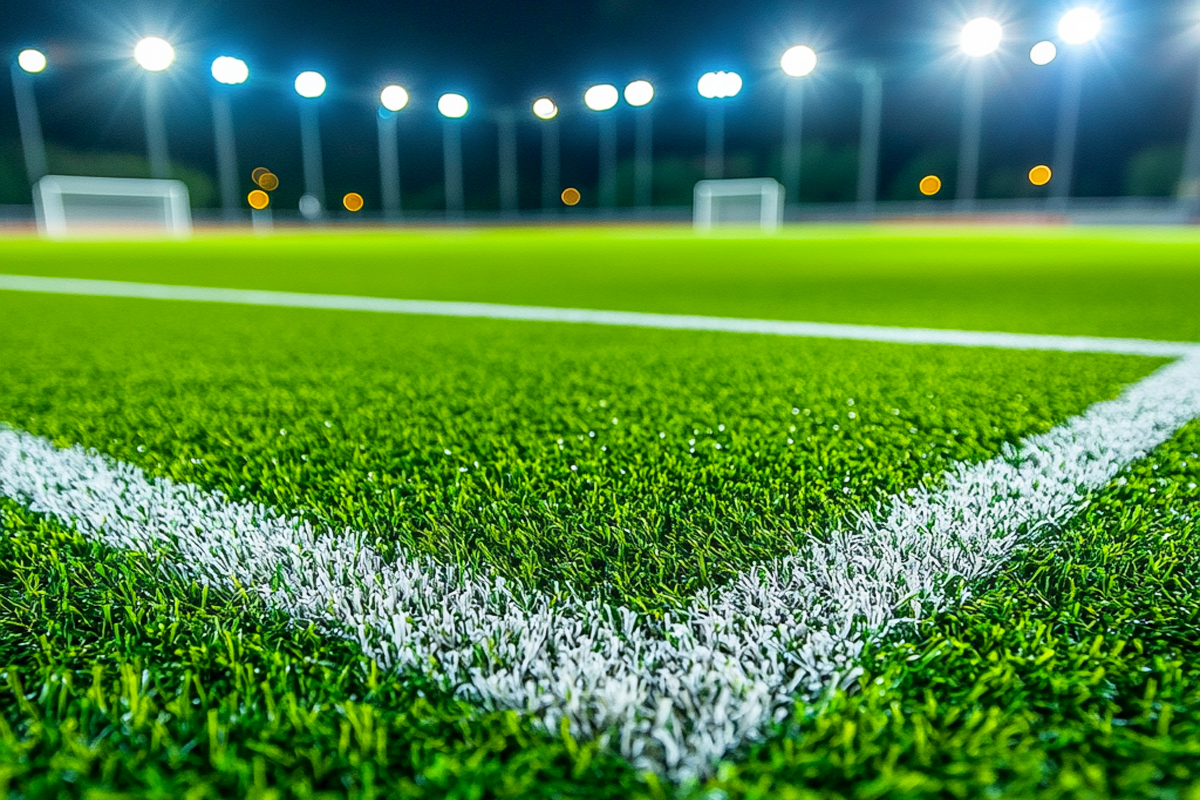 Gazon Synthétique : les Différences Entre Sport et Ornemental 1 gazon synthetique sport vs ornement foot large