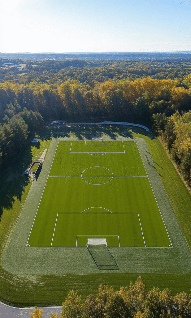 Le gazon hybride : la solution idéale entre naturel et synthétique ? 2 terrain football