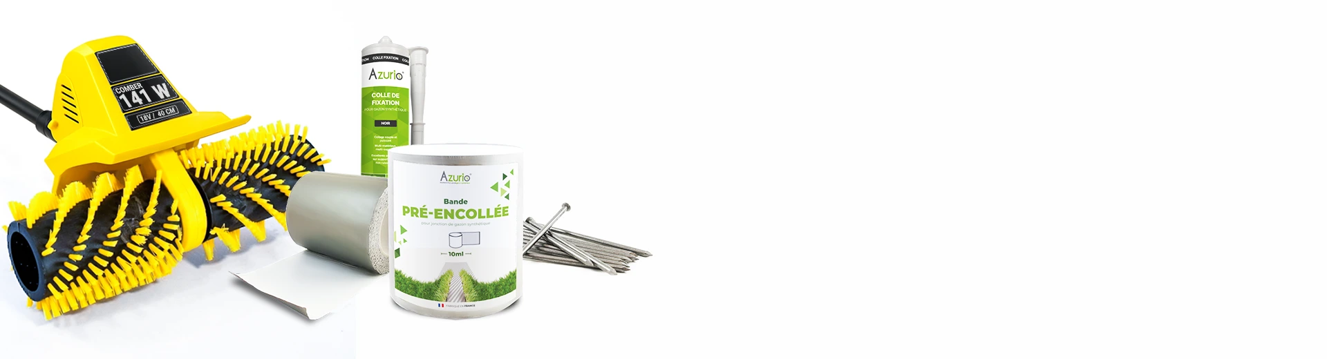 accessoires pose de gazon synthétique