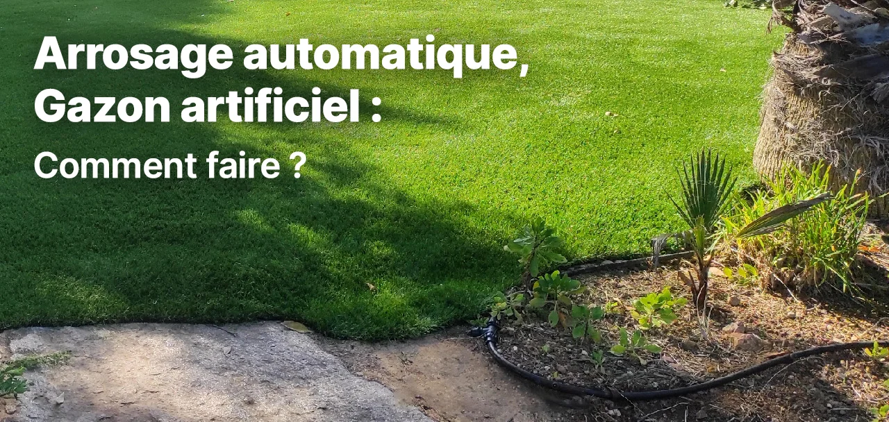 Illustration de l'article : Gazon synthétique : faut-il dire adieu à votre arrosage automatique ?