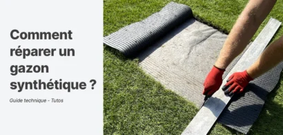 Comment réparer un gazon synthétique ? Les bons gestes pour lui redonner vie 1 Illustration : Comment réparer un gazon synthétique ? Les bons gestes pour lui redonner vie
