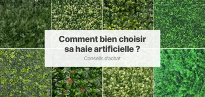 Illustration : Quelle haie artificielle choisir pour se protéger du vis-à-vis ?