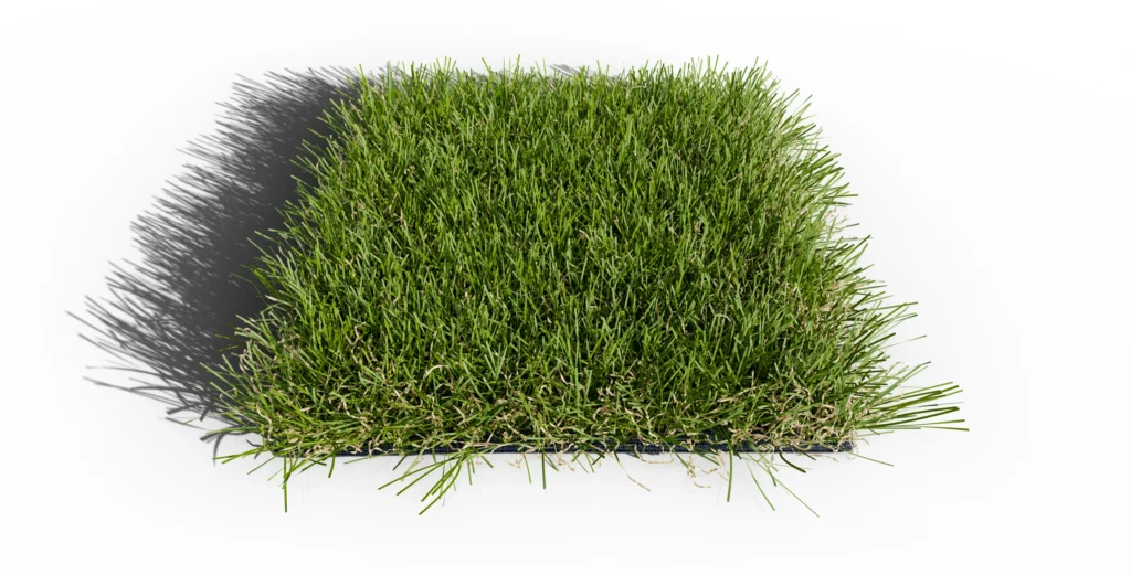 Gazon synthétique modèle Luxe 50 - Photo d'échantillon vu de dessus